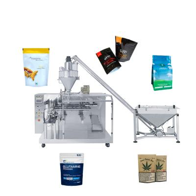 China Multifunctional small food holder pouch premade doypack packaging machines bag flour 1kg powder filling packaging machine for sale