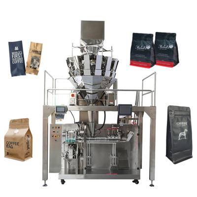 China Automatic horizontal food doypack pouch forming/filling/sealing packing machine with zipper for sale