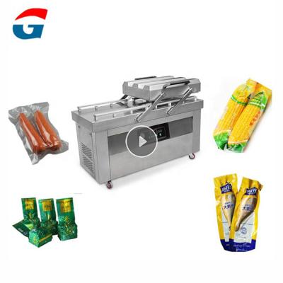 China DZ400S Multi Purpose Fish Corn Sausage Peanut Food Vacuum Packing Machine for sale