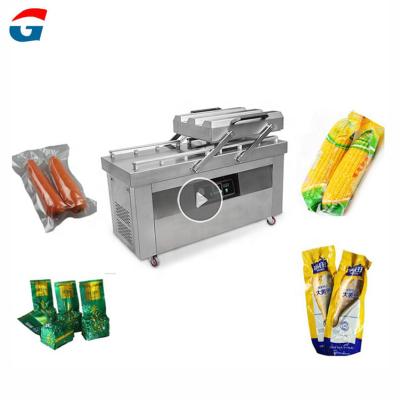 China Hot Sale DZ400 Food Multifunctional Automatic Frozen Fruit Vegetable Meat Vacuum Packing Machinery For Food for sale