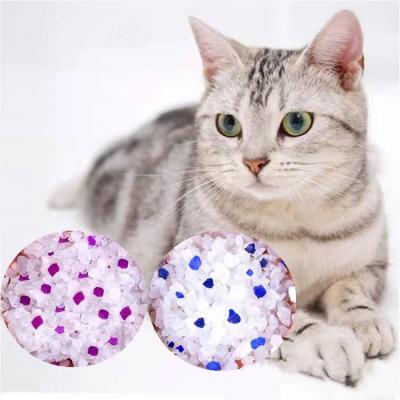 China Durable Wholesale Water Absorptioncrystal Cat Litter 3.8L Silica Gel Dust Proof Cat Litter Good Durable for sale