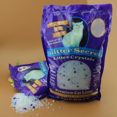 China Viable Crystal Scented Silica Gel Cat Litter Silica Gel Bulk Silica Gel Cat Litter Crystal Cat Litter for sale