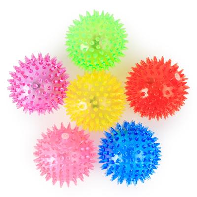 China Amazon Hot Sale Pet Viable Luminous Toy Balls Bite-Resistant Elastic Chew Toys Dog Toys Dog Toys for sale