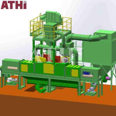 China Building Material Stores Gears Shafts Springs Parts Automotive Shot Peening Machine Manufacturer for sale