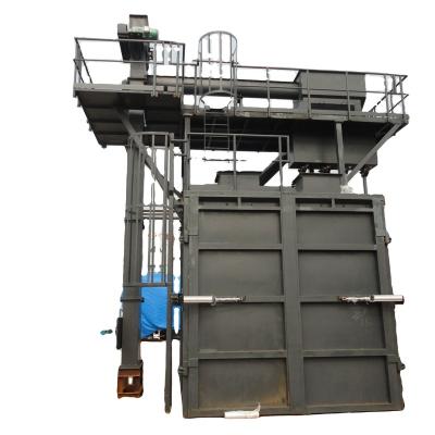 China China Supplier Steel Profile Cleaning / Aluminum Wheels Trolley Cleaning Automatic Machine / Shot Blasting Equipment for sale