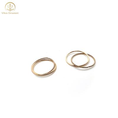 China FASHIONABLE source manufacturers direct sales of stylish stainless steel multiple ring for sale