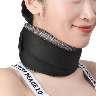 China With Magnetic Brace Comfortable Breathable Adjustable Collar Neck Support Device Tension Reliever Pain Relief Cervical Traction for sale