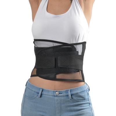 China Breathable Mesh Lower Back Support Belt Brace Sports Abdomen Band Summer Durable For Fitness Men And Women for sale