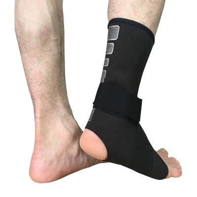 China Durable Elastic Sports Ankle Brace Support Sleeve Stabilizer Ankle Compression for sale