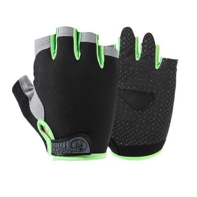 China Breathable Half Finger Sports Racing Running Gloves Fitness Motorcycle Gloves For Men And Women for sale