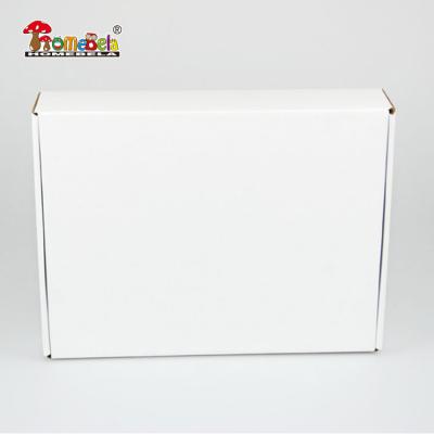 China Recycled Square Paper Boxes High Quality Retail Foldable Materials Custom Product White Foldable Corrugated Cardboard for sale