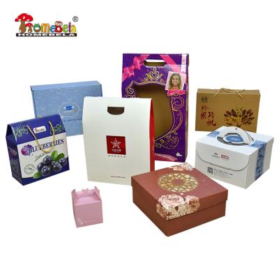 China Recycled Materials Custom Prined Corrugated Logo Christmas Gift Box Box For Gift Xmas Gift Box for sale