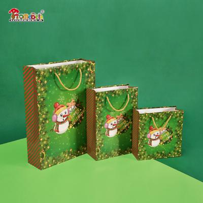 China Recyclable High Quality Durable Using A4 Paper Bag Christmas Paper Bag Handmade Packaging Chocolate Macaroon for sale