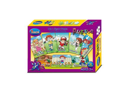 China Hot Selling Paper Children Advance P.E. Literacy Puzzle Children Educational Toys for sale