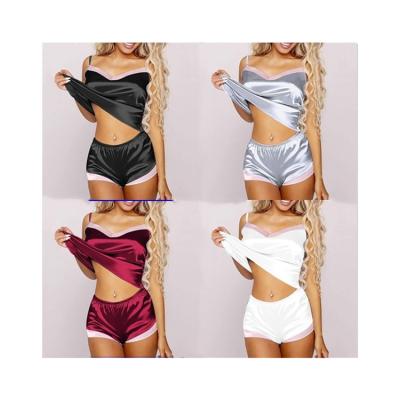 China Female manufacturer's new sexy lingerie fashion contrast color game lingerie spiky set for sale