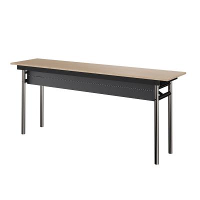 China Desgin Modern Rectangular Folding Table For Hotel Furniture Banquet Training Room Conference Meeting Table for sale