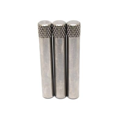 China ZINC OEM CNC Machining Knurled Pin Customized CNC Turning Small Stainless Steel Knurling Parts for sale