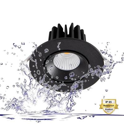 China Waterproof Mail 4000k 24v Round Anti-glare Indoor Beam Light Apparel Shop Black Cob 4000k 24v Led Light Waterproof Spot Celling Spot Lights for sale