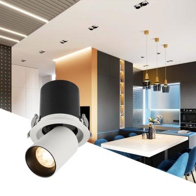 China Adjustable Spot Light 3W Dimmable Adjustable Ceiling Light IP44 Honey Comb Mini Lights Directional Downlight Recessed COB LED Downlight for sale