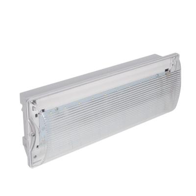 China Hospital Indoor School Corridor Wall Mounted Hanging Led Emergency Light Exit Sign for sale