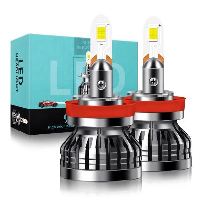 China Factory-direct top bright csp led lighting 98k led bulb 9005 9012 H1 H4 H7 H11 led car light for sale