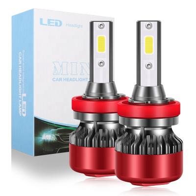 China Excellent Heat Dissipation 6000K High Low Beam Car Led Light S10 2 Sides Led High 9005 9006 9012 Super Bright H1 H4 H7 H11 Led Headlight Car for sale