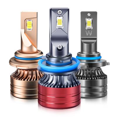 China Led Car Headlight Car Bulb 8000LM Led Bulb H1 H3 H4 H7 H11 9005 Led Car Headlight 12*5*16.2 9006 By 9012 for sale