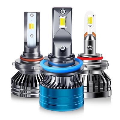 China High Power 80w R9-3S K6-3S 98K-3S Three Color 3000K 4300K ​​6000K Led Headlight Car 9005 9006 9012 H1 H4 H7 H11 Led Light Car 7.2*3.4*1.3 for sale