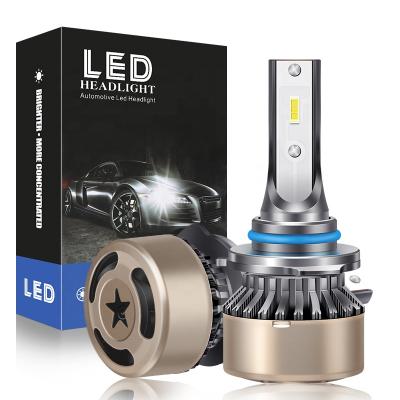 China Automotive led headlight S8 Mini Head Light 9006 led headlight car 1860 chip csp canbus led light car for sale