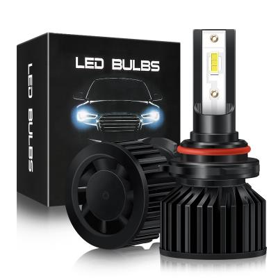 China Aluminum energy saving bulb led headlight car F2 canbus csp 9006 chip 1860 chip lighting led light car for sale