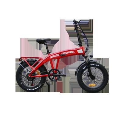 China 2021 new standard electric fat bike red folding bike with 20 inch wheels wholesales for sale