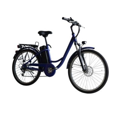 China 26Inch 250w 36v lithium battery high carbon steel Chinese electric bicycle e bike for sale for sale