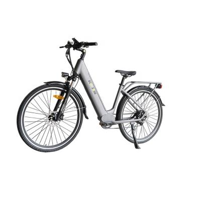 China 2018 Approved Standard CE Long Distance E Drive City Bike White Electric Bicycle for sale