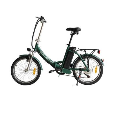 China 2022 Alloy 20inch 250w Folding Electric Bicycle 250w Aluminum Cheap Electric Ebike for sale