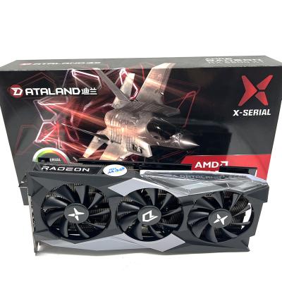 China Rumax Workstation In Amd Radeon Dataland Video rx 6800 xt X-serial Card Stock 16gb Gaming Graphics Cards for sale