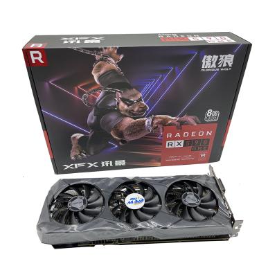 China Independent Video Workstation Rumax XFX Radeon rx590 8GB Desktop Video Game Fans 3 for sale