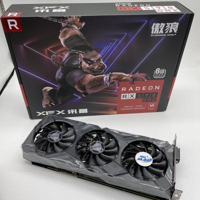 China Rumax New GPU List XFX Radeon AMD RX590 8GB Graphics Card Video Card for sale