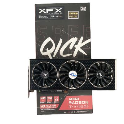 China RX6700 XT XFX RX6700XT O12G GAMING AMD RX 6700XT GPU AMD RX 6700XT Graphics Cards for sale