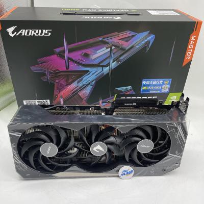 China Wholesale Brand New Rumax Gigabyte 24G Aorus Master 3090 Video Workstation Graphics Cards For Card Graphics Card for sale