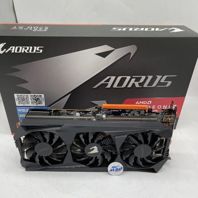 China AXRX 5700XT Workstation Rumax Gigabyte Aorus 5700XT 8GB GDDR6 Graphics Card with Cards for sale