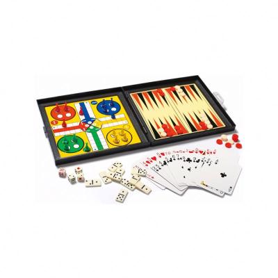 China Plastic 7 Game in 1 Backgammon Chess Game Board for sale