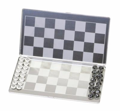 China Custom Aluminum Magnetic Chess Logo Game for sale