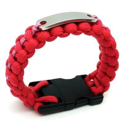 China Fashion Band Nylon Braided Metal Wrist Strap USB2.0 USB Reader USB Flash Drive 1G 2G 4G 8G 16G 32G 64G 128G for sale