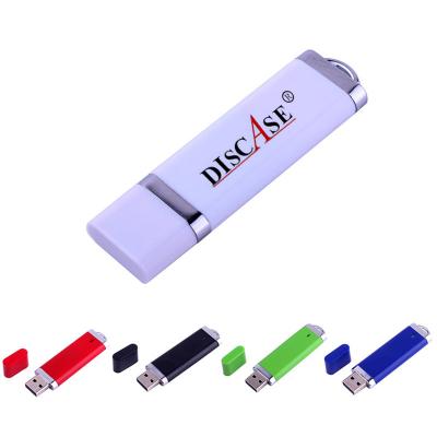 China Large Space To Print Classic Plastic Flash Pen Drive With Customized Logo Factory OEM USB Drive 4G 8G 16gb 32gb 64G Usb2.0 3.0 Memory Stick for sale