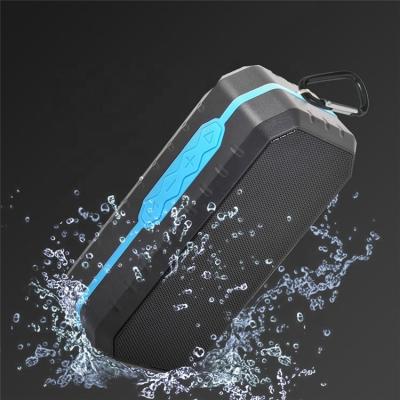 China Portable True Stereo Blue Bluetooth Speaker Wireless Audio Player Phone Function Music Subwoofer IP65 Waterproof IP65 for sale