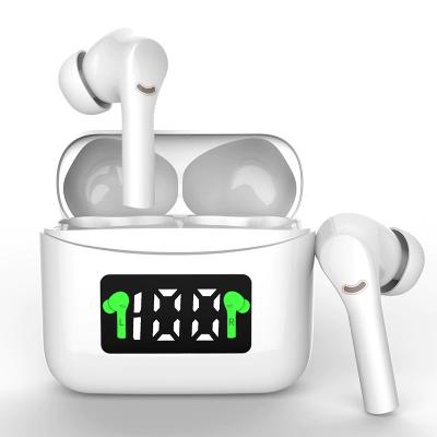 China Active Noise Reduction J5 Active ANC P.J. Noise Canceling Power Display True Touch TWS Headset Earbuds Waterproof Led Wireless Earphone for sale