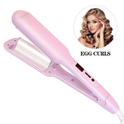 China Easy To Use Professional Electric Hair Curler Hair Styling Tool Chinese Kibble Maker Deep Hesitate Magic Wand Hair Curling Iron Beauty Styler Machine for sale