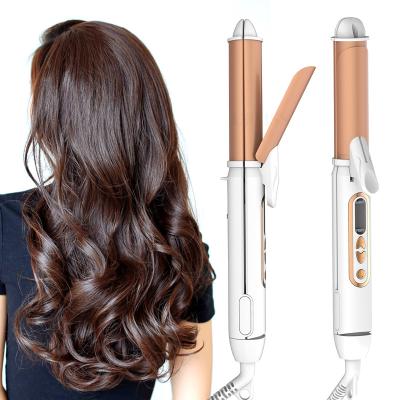 China OEM Multifunctional Hair Straightener Wholesale Curler New Professional Designed Hair Beauty Tools Dual Tension 3 in 1 Hair Straightening Volumizing Curling Iron for sale