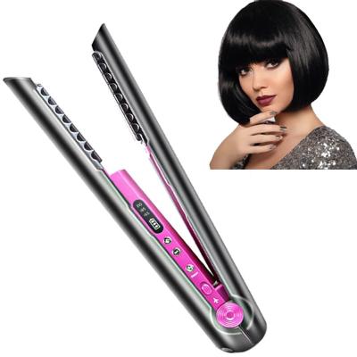 China Safety Fast Delivery Cordless Mini Wireless Flat Iron Cordless Flat Iron Hair Straightener for sale