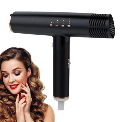 China Guangzhou Wholesale Foldable Hot Air Blow Hair Dryer And Electric Volumizer Comb 2 In 1 Small Styler One Step Rotating Brush for sale